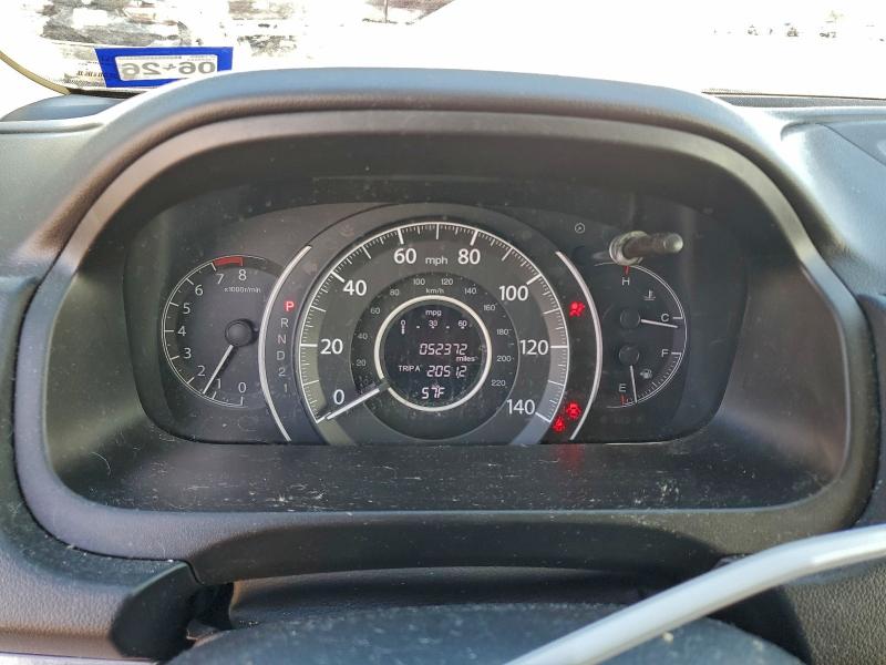 Photo 9 from auction – 2013 HONDA CR-V EX with VIN 5J6RM4H55DL049907