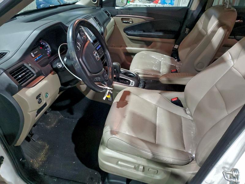 Photo 7 from auction – 2016 HONDA PILOT EXL with VIN 5FNYF6H52GB080370