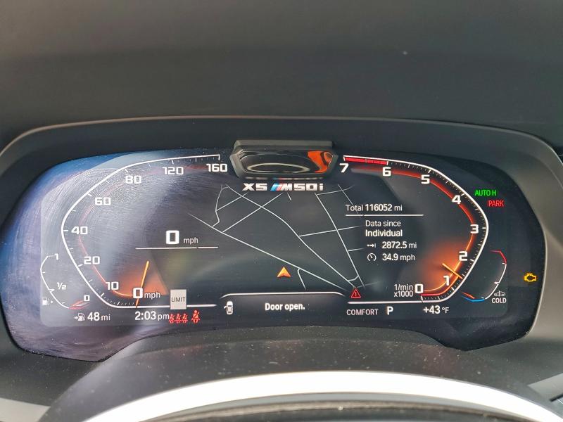 Photo 9 from auction – 2020 BMW X5 M50I with VIN 5UXJU4C0XLL227905