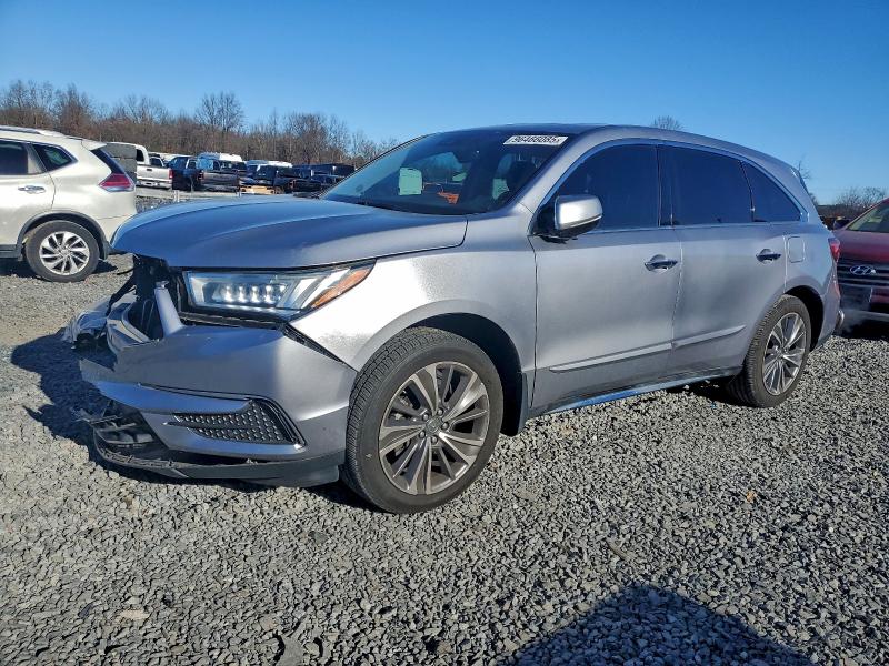 ACURA MDX TECHNO 2017 with VIN 5FRYD3H51HB000139 - Photo from auction