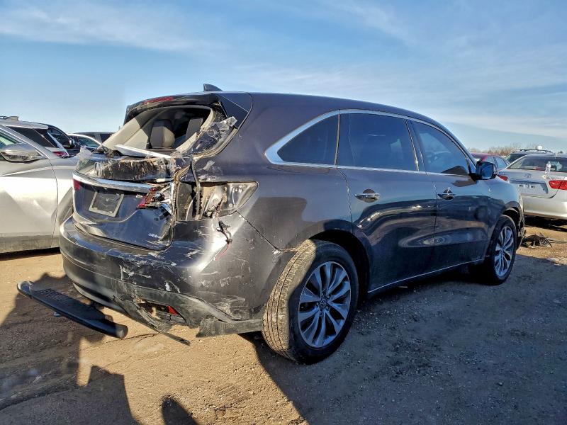 Photo 3 from auction – 2014 ACURA MDX TECHNO with VIN 5FRYD4H47EB020288