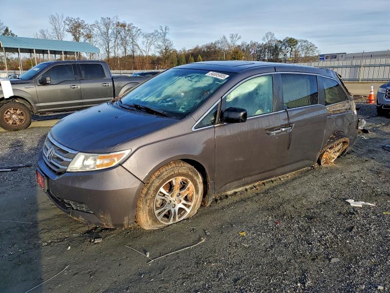 HONDA ODYSSEY EX 2012 with VIN 5FNRL5H61CB081570 - Photo from auction