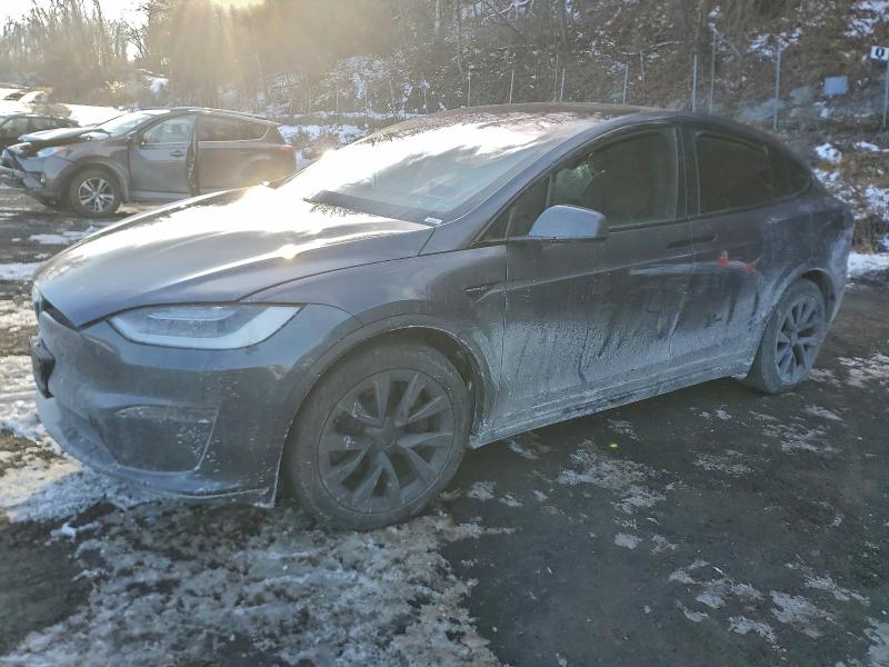 TESLA MODEL X 2022 with VIN 7SAXCAE53NF341694 - Photo from auction