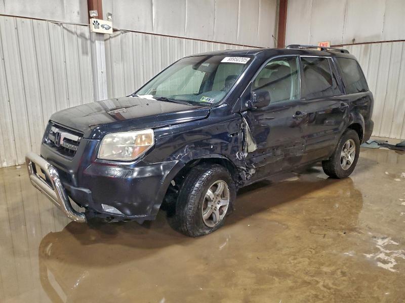 HONDA PILOT EX 2006 with VIN 5FNYF18526B011499 - Photo from auction