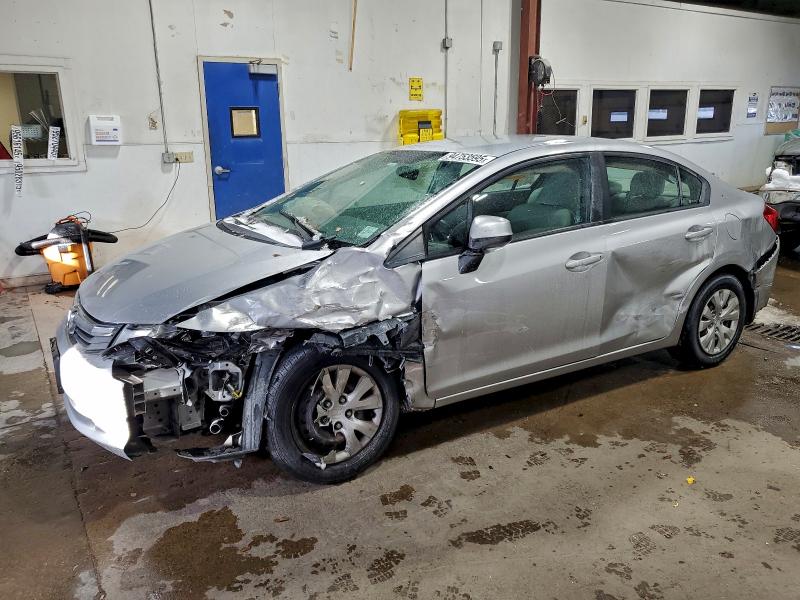 HONDA CIVIC LX 2012 with VIN 19XFB2F54CE107678 - Photo from auction