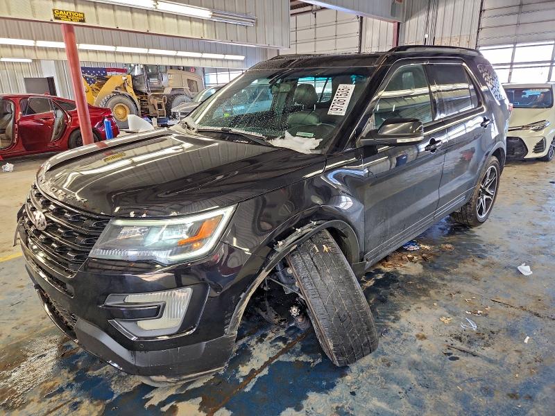 FORD EXPLORER S 2016 with VIN 1FM5K8GTXGGC70932 - Photo from auction