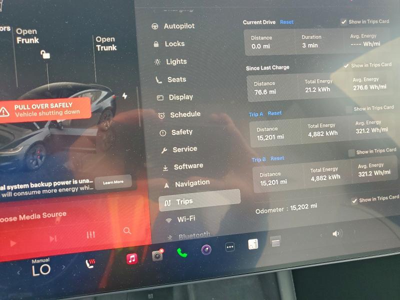 Photo 9 from auction – 2024 TESLA MODEL 3 with VIN 5YJ3E1ET8RF833650