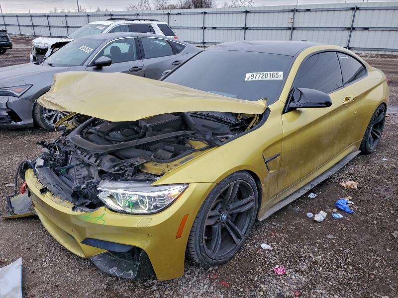 BMW M4 2015 with VIN WBS3R9C51FK329892 - Photo from auction