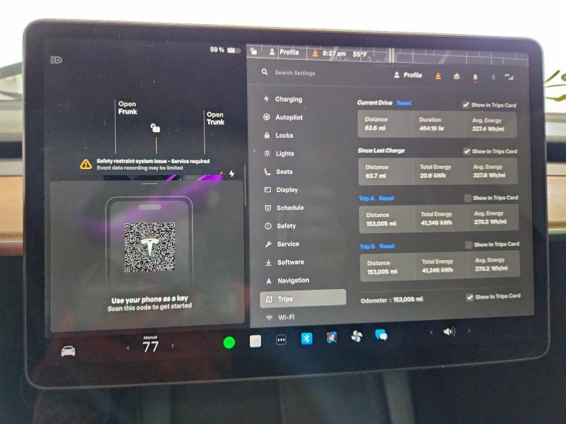 Photo 9 from auction – 2022 TESLA MODEL 3 with VIN 5YJ3E1EA3NF286893