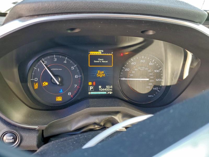 Photo 9 from auction – 2019 SUBARU CROSSTREK with VIN JF2GTAEC7K8390289