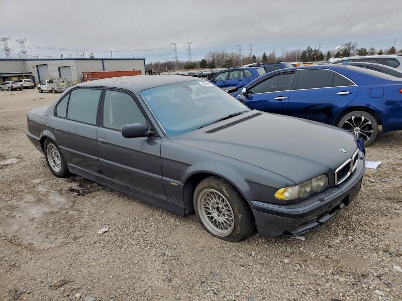 Photo 4 from auction – 2001 BMW 740 IL with VIN WBAGH83401DP28901