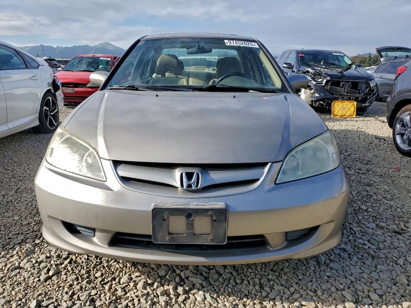 Photo 5 from auction – 2005 HONDA CIVIC EX with VIN 2HGES267X5H580345