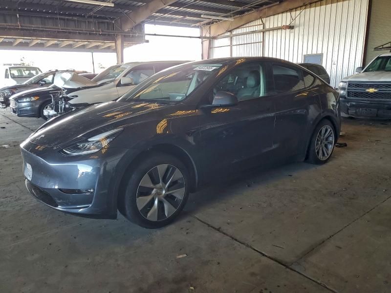 TESLA MODEL Y 2021 with VIN 5YJYGDEE6MF296692 - Photo from auction