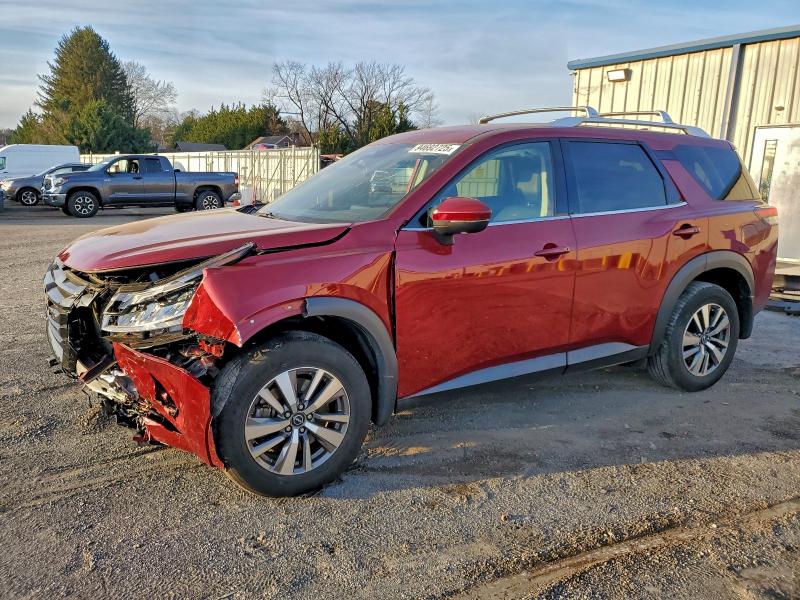 NISSAN PATHFINDER 2022 with VIN 5N1DR3CC0NC264545 - Photo from auction