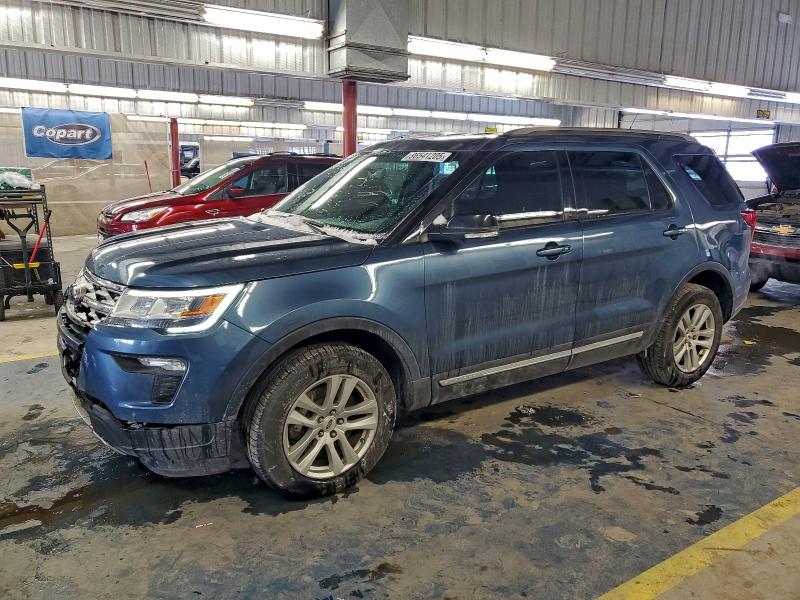 FORD EXPLORER X 2018 with VIN 1FM5K8D80JGA47449 - Photo from auction