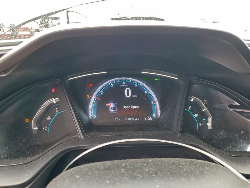 Photo 9 from auction – 2019 HONDA CIVIC LX with VIN 19XFC2F61KE034791