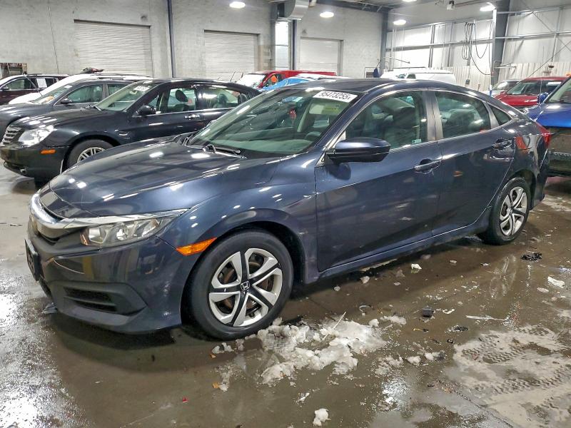 HONDA CIVIC LX 2018 with VIN 2HGFC2F53JH578933 - Photo from auction