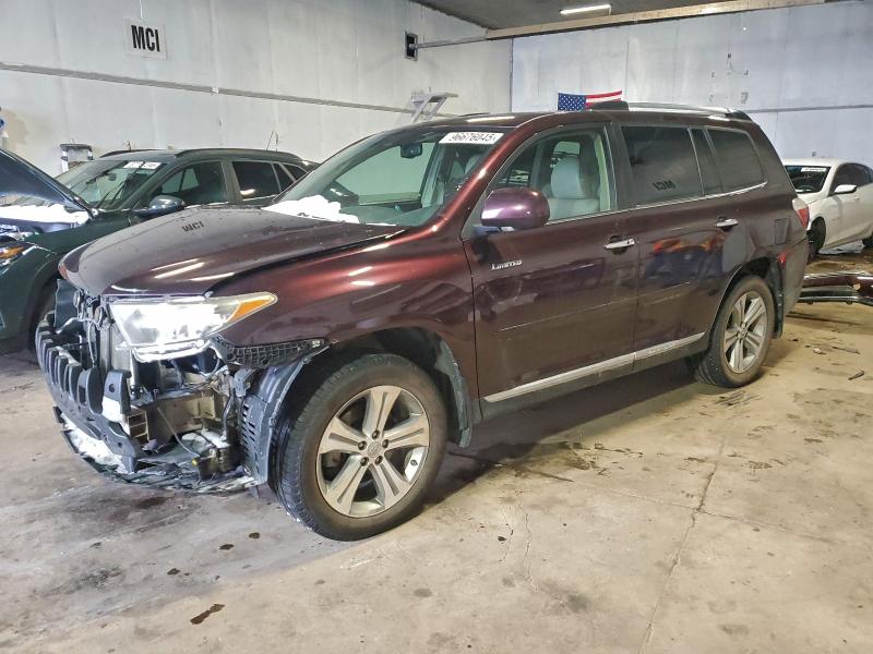 TOYOTA HIGHLANDER 2013 with VIN 5TDDK3EH4DS218098 - Photo from auction