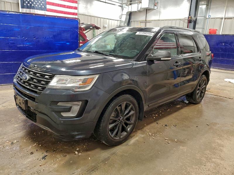 FORD EXPLORER X 2017 with VIN 1FM5K8D82HGC28286 - Photo from auction