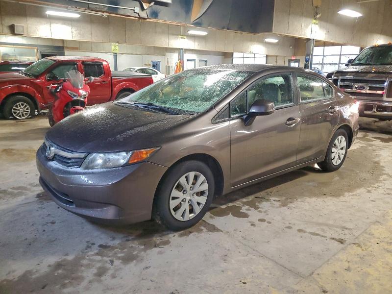 HONDA CIVIC LX 2012 مع رقم تعريف المركبة 19XFB2F53CE041902 - صورة من المزاد