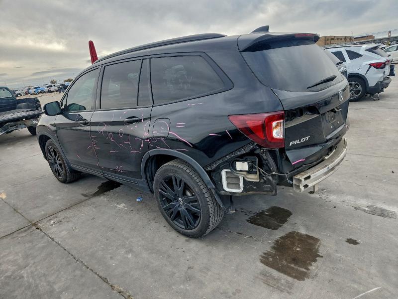 Photo 2 from auction – 2021 HONDA PILOT BLAC with VIN 5FNYF6H7XMB051969