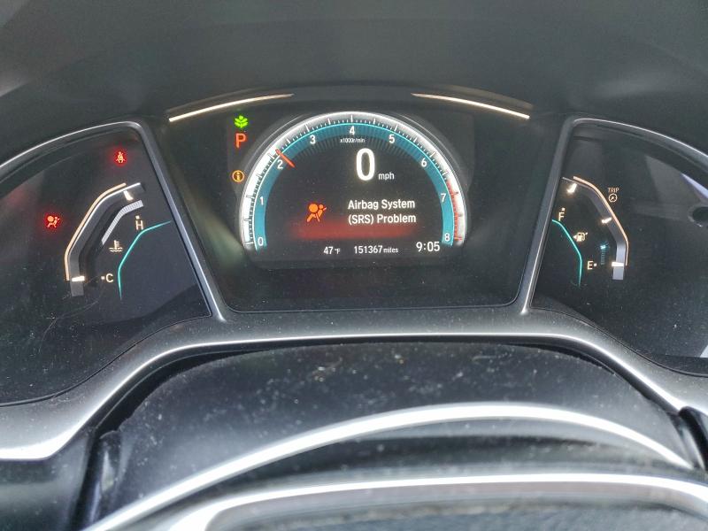 Photo 9 from auction – 2016 HONDA CIVIC EX with VIN 19XFC2F72GE048621