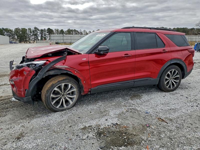 FORD EXPLORER S 2022 with VIN 1FMSK7KH3NGB41170 - Photo from auction