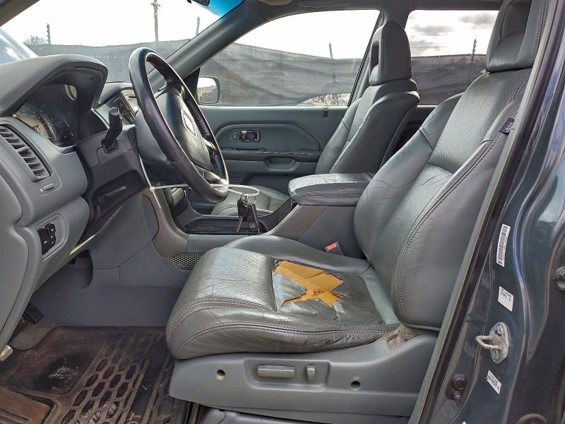 Photo 7 from auction – 2003 HONDA PILOT EXL with VIN 2HKYF18593H537156