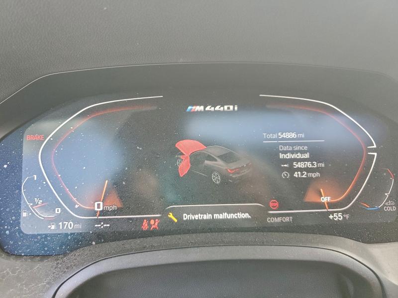 Photo 9 from auction – 2023 BMW M440XI with VIN WBA13AR02PCL63345