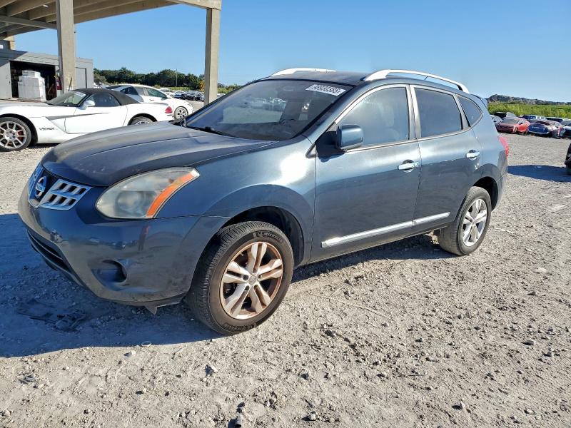 NISSAN ROGUE S 2013 with VIN JN8AS5MT0DW010101 - Photo from auction