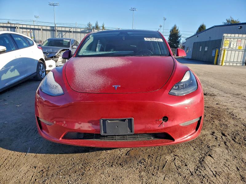 Photo 5 from auction – 2021 TESLA MODEL Y with VIN 5YJYGDEF8MF194853