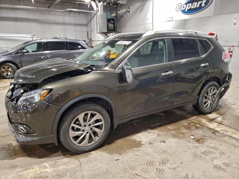 NISSAN ROGUE S 2014 with VIN 5N1AT2MV7EC793909 - Photo from auction