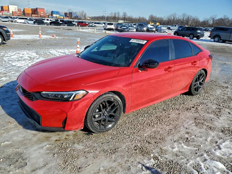 Photo 1 from auction – 2025 HONDA CIVIC with VIN 2HGFE2F58SH545048
