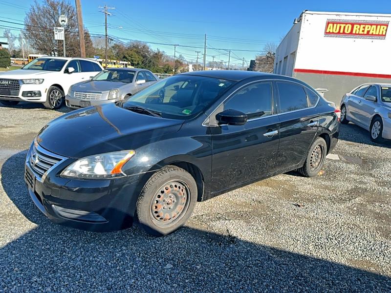 Photo 2 from auction – 2014 NISSAN SENTRA S with VIN 3N1AB7AP1EL669605