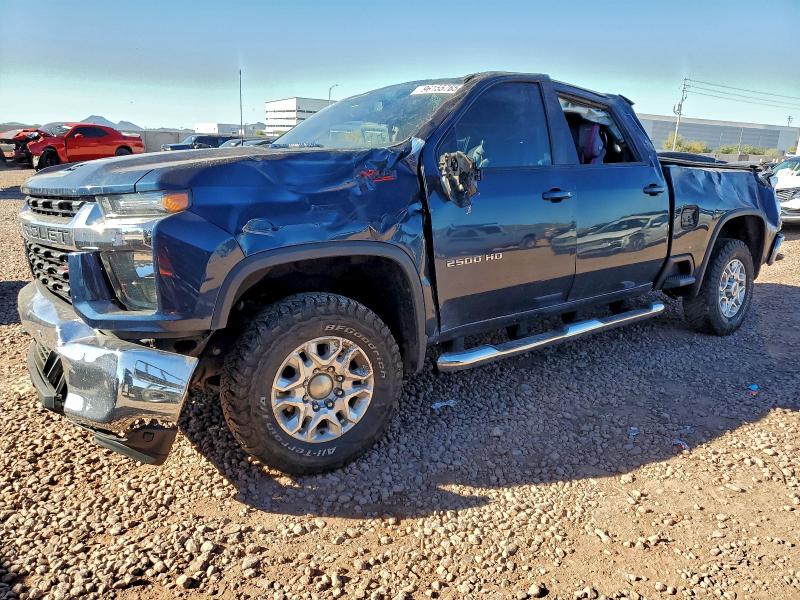 CHEVROLET SILVERADO 2021 with VIN 1GC4YNEY9MF147619 - Photo from auction