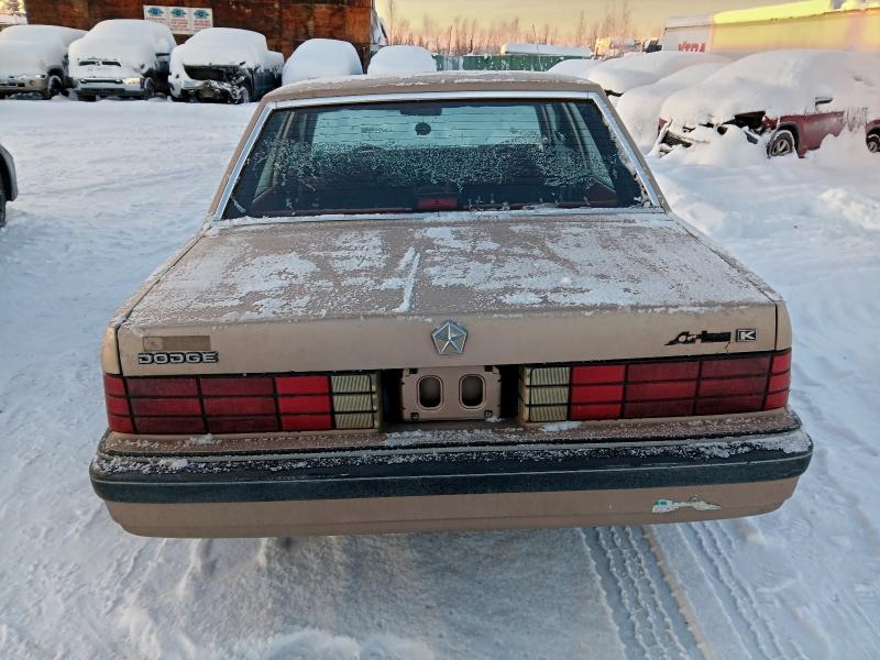 Photo 6 from auction – 1989 DODGE ARIES LE with VIN 3B3BK46K3KT969463