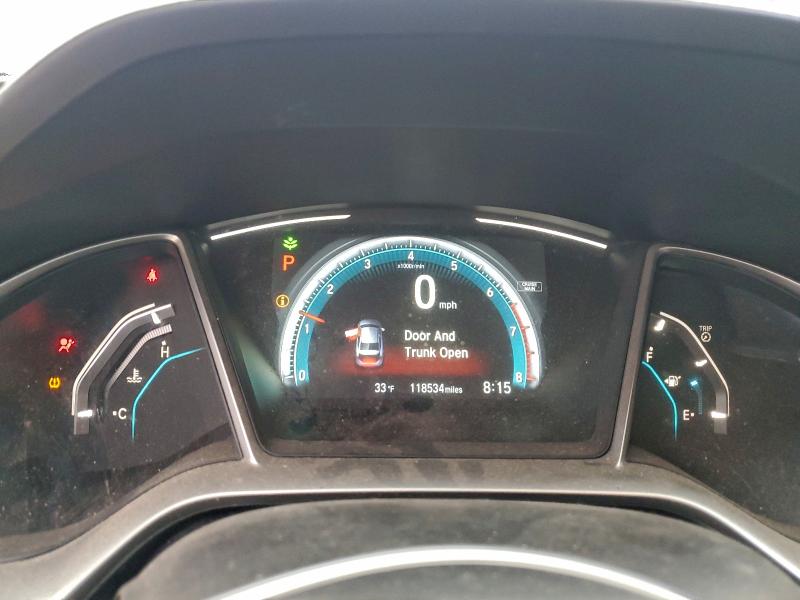 Photo 9 from auction – 2017 HONDA CIVIC EX with VIN 19XFC1F30HE009177