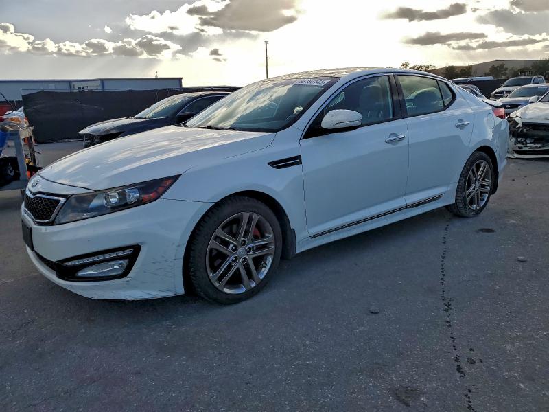KIA OPTIMA SX 2013 with VIN 5XXGR4A63DG168122 - Photo from auction