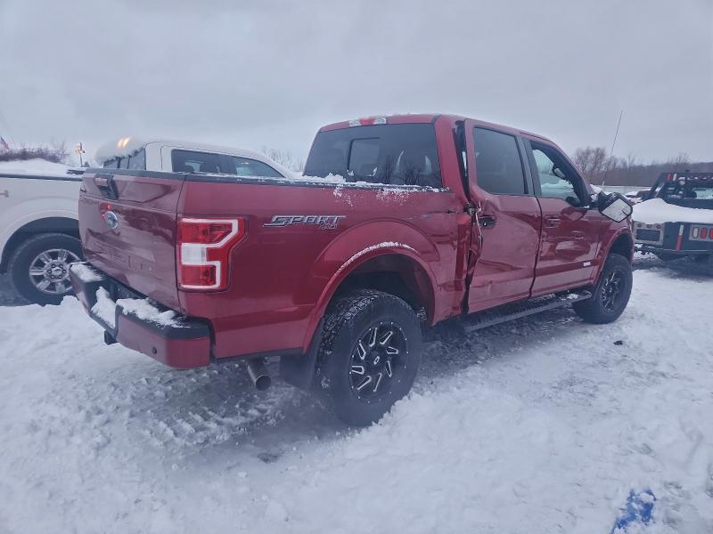 Photo 3 from auction – 2018 FORD F150 SUPER with VIN 1FTEW1E56JFE03526