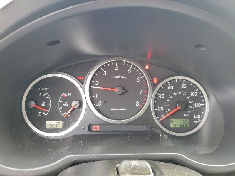 Photo 9 from auction – 2006 SUBARU IMPREZA WR with VIN JF1GD79686G521833