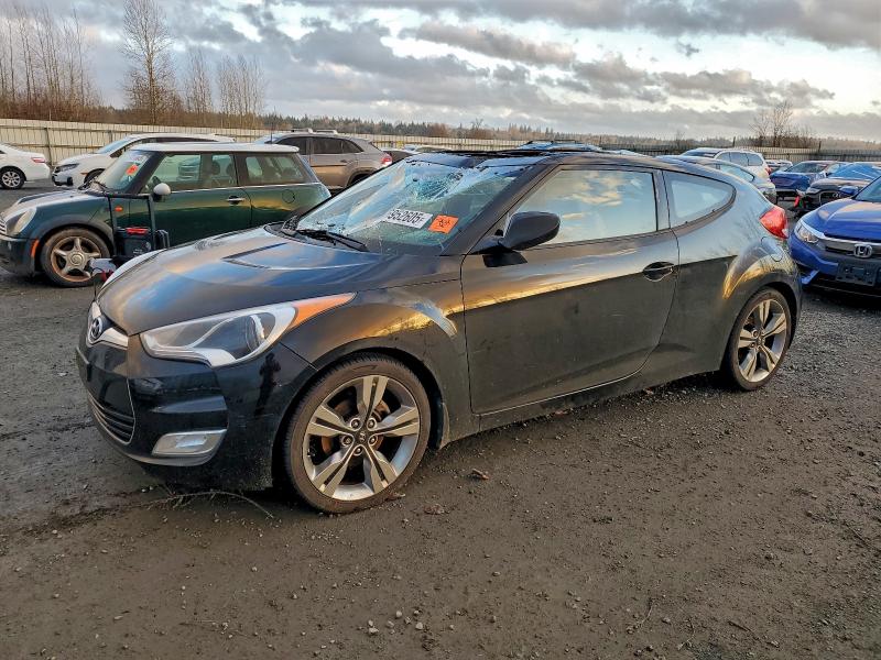 HYUNDAI VELOSTER 2012 with VIN KMHTC6AD1CU069541 - Photo from auction