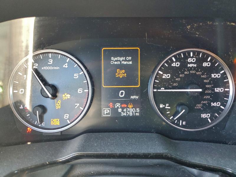 Photo 9 from auction – 2020 SUBARU OUTBACK PR with VIN 4S4BTACC5L3265832