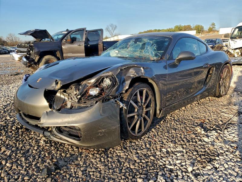 PORSCHE CAYMAN S 2014 with VIN WP0AB2A84EK193862 - Photo from auction