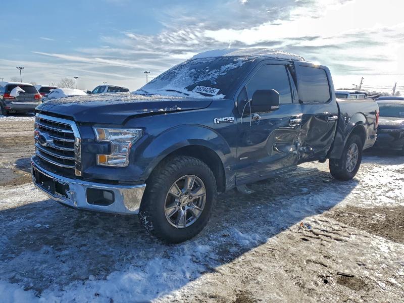 FORD F150 SUPER 2017 with VIN 1FTEW1CP1HFC78076 - Photo from auction