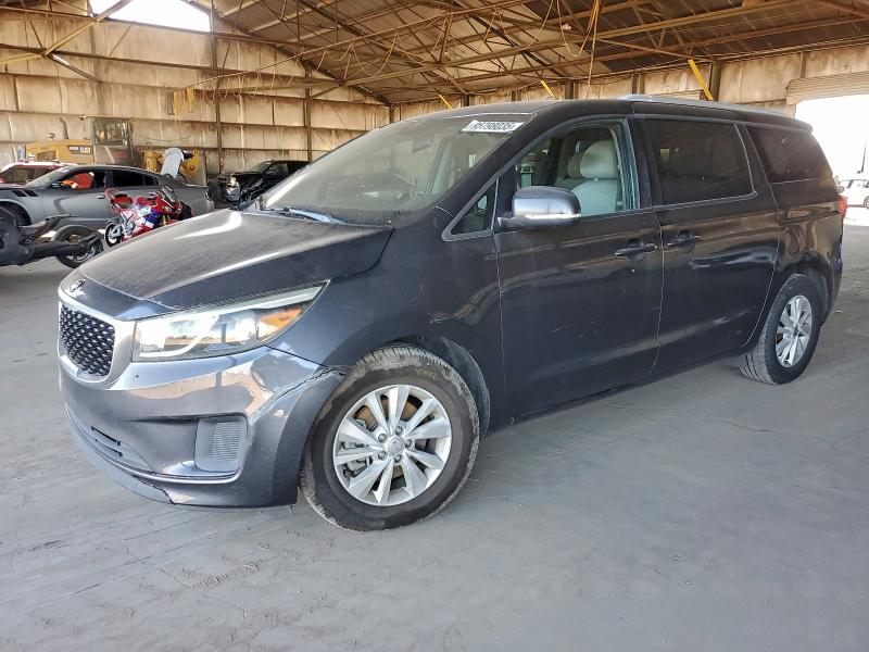 KIA SEDONA LX 2015 with VIN KNDMB5C17F6032592 - Photo from auction