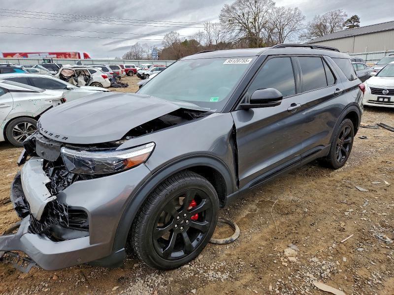 FORD EXPLORER S 2023 with VIN 1FM5K8GC8PGA66081 - Photo from auction