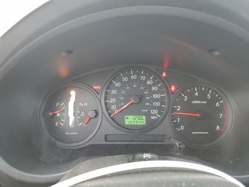 Photo 9 from auction – 2005 SUBARU IMPREZA RS with VIN JF1GG67515H811870