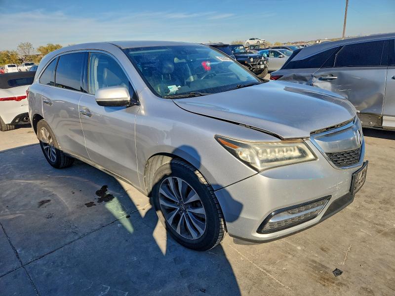 Photo 4 from auction – 2014 ACURA MDX TECHNO with VIN 5FRYD3H46EB014654