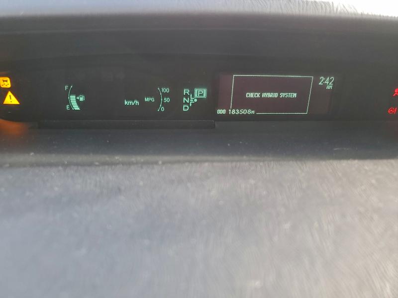 Photo 9 from auction – 2010 TOYOTA PRIUS with VIN JTDKN3DU9A0126576