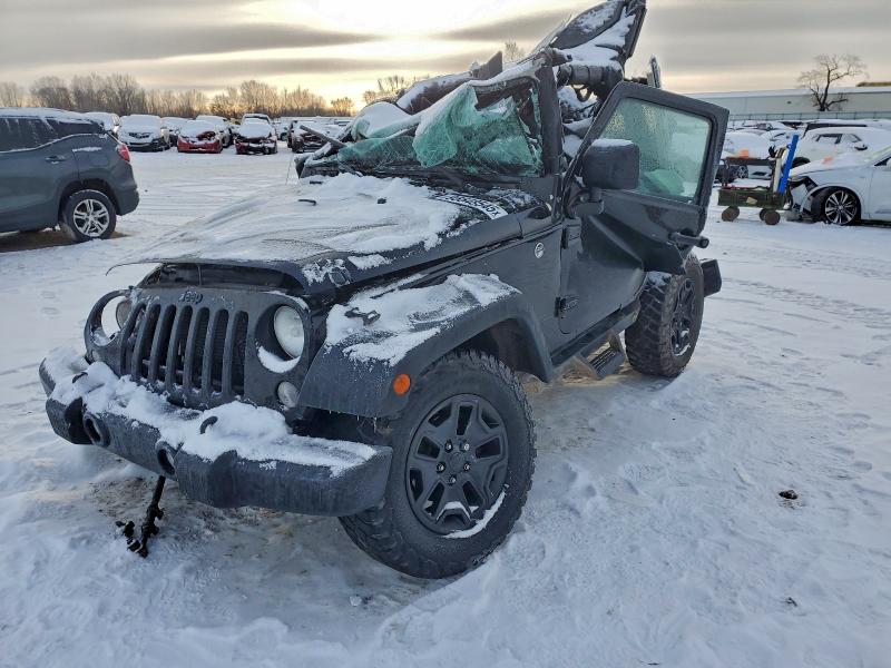 JEEP WRANGLER 2016 with VIN 1C4AJWAG0GL125329 - Photo from auction